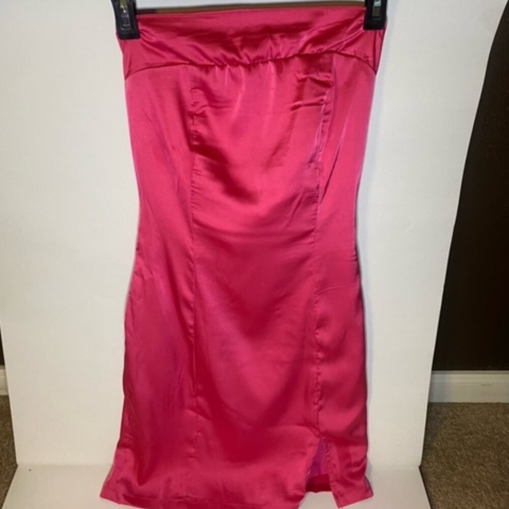 BRAND NEW/WITH TAGS - Hello Molly  - In Check Dress Hot Pink Mini Dress (XS)